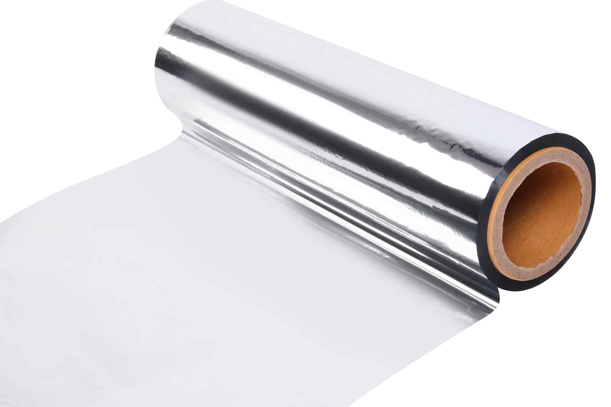 Плівка для термічного ламінування ПЕТ срібляста металізована